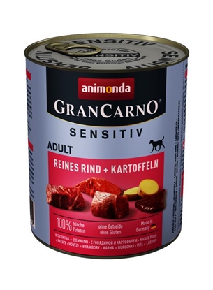 Attēls no animonda GranCarno pure beef + potatoes Beef, Potato Adult 800 g