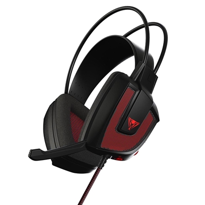 Attēls no Patriot Memory Viper V360 Headset Wired Head-band Gaming Black, Red