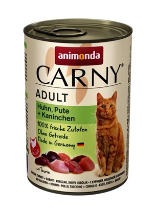 Изображение ANIMONDA Carny Adult Chicken, turkey, rabbit - wet cat food - 400g