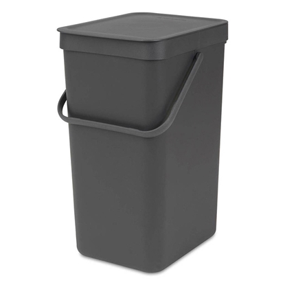 Picture of Atkritumu tvertne Brabantia Sort&Go 25l pelēka