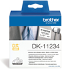 Изображение Brother DK-11234 printer label White Self-adhesive printer label