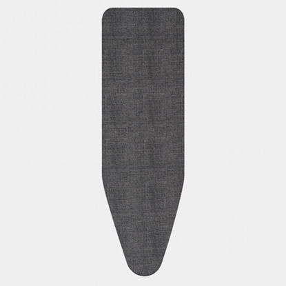 Attēls no Pārvalks glud.dēlim Brabantia B 124x38cm Denim melns 4+4mm