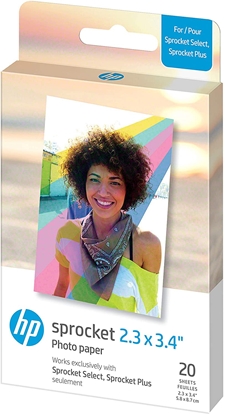 Picture of HP photo paper Sprocket Plus Zink 5.8x8.6cm 20 sheets