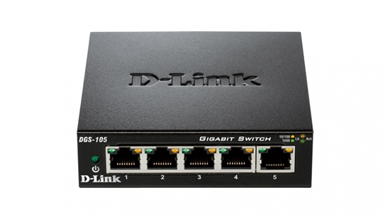 Picture of D-Link DGS-105GL/E 5-Port Layer2 Gb Light Sw without IGMP