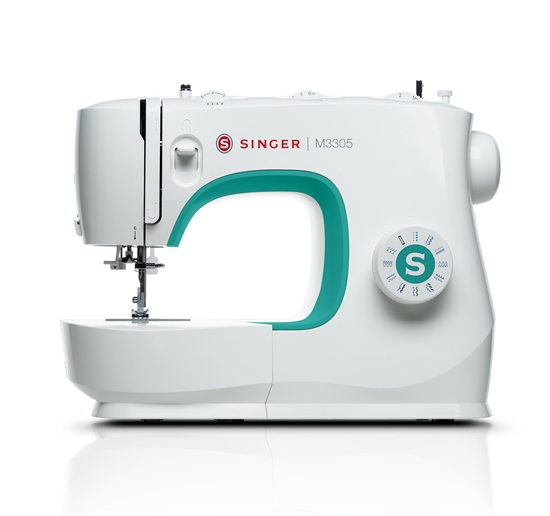 Picture of Singer | M3305 | Sewing Machine | Number of stitches 23 | Number of buttonholes 1 | White