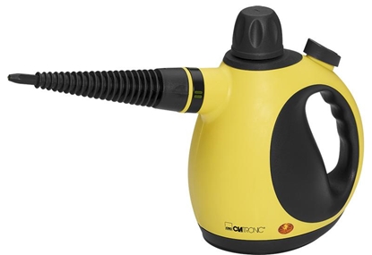 Изображение Clatronic DR 3653 Portable steam cleaner 0.25 L 1050 W Black, Yellow