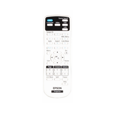 Изображение Epson 2155721 remote control Projector Press buttons