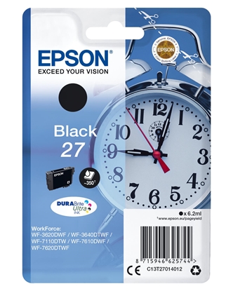 Изображение Epson DURABrite Ultra Ink 27 ink cartridge black T 2701