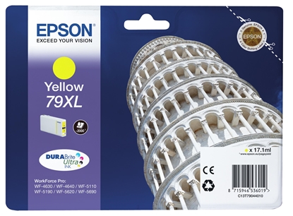Attēls no Epson DURABrite Ultra Ink 79 XL ink cartridge yellow T 7904