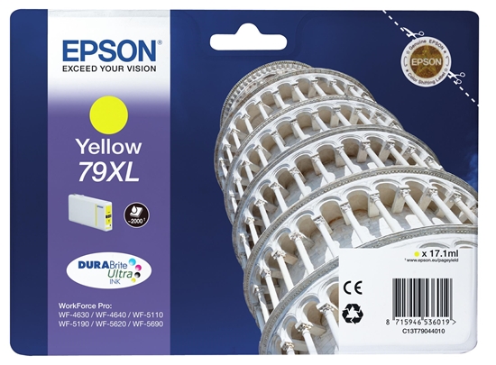 Picture of Epson DURABrite Ultra Ink 79 XL ink cartridge yellow T 7904