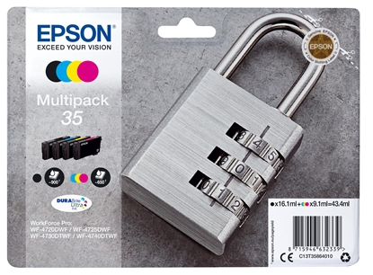 Изображение Epson DURABrite Ultra Multipack (4 colors) 35             T 3586