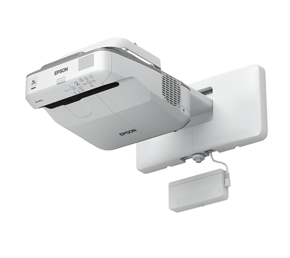 Picture of Epson EB-695Wi data projector Ultra short throw projector 3500 ANSI lumens 3LCD WXGA (1280x800) White, Grey