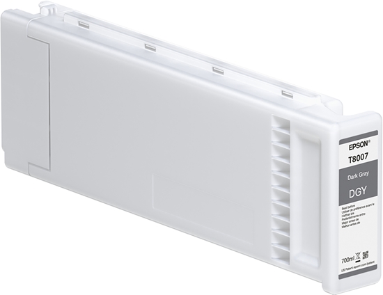 Picture of Epson ink cartridge UltraChrome Pro dark gray 700 ml      T 8007