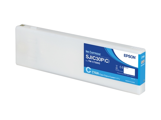 Picture of Epson SJIC30P(C): Ink cartridge for ColorWorks C7500G (Cyan)
