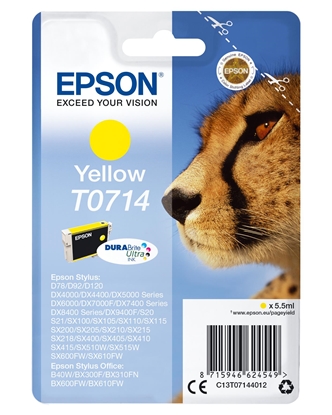 Attēls no Epson T0714 Yellow