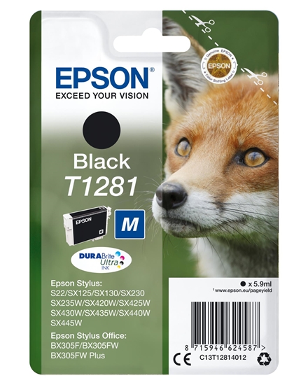Изображение Epson T1281 Black