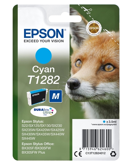 Изображение Epson T1282 Cyan