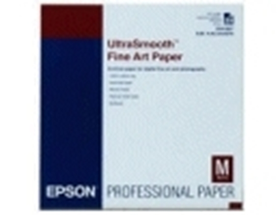 Изображение Epson UltraSmooth Fine Art Paper A3+, 25 Sheet, 325g   S041896