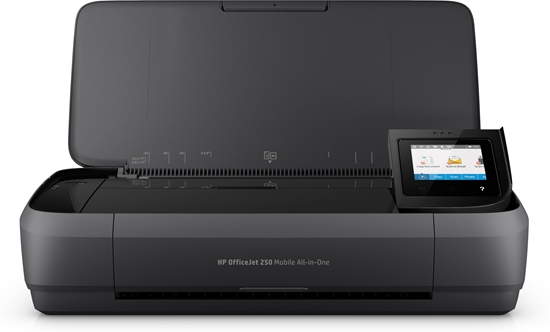 Picture of HP OfficeJet 250 Mobile All-in-One Printer, Color, Printer for Small office, Print, copy, scan, 10-sheet ADF