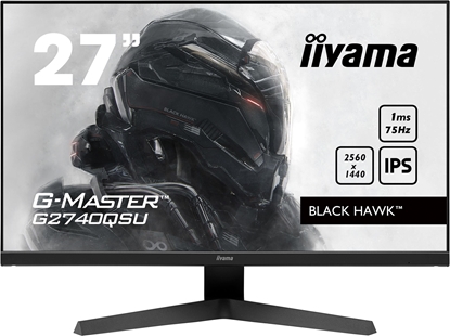Attēls no iiyama G-MASTER Black Hawk 68.6 cm (27") 2560 x 1440 pixels WQXGA LED