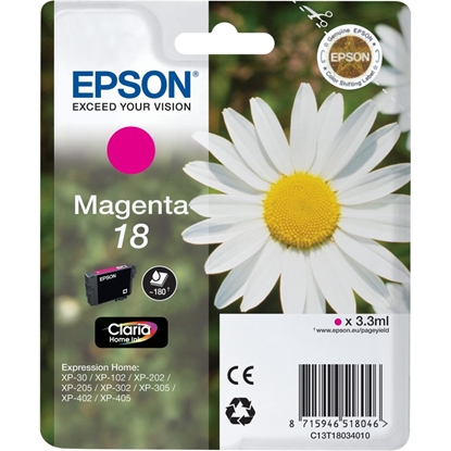 Attēls no Epson Daisy Singlepack Magenta 18 Claria Home Ink