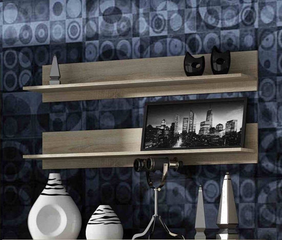 Picture of Cama set of two shelves 125cm SOHO sonoma oak matte
