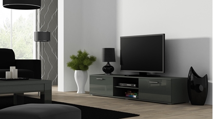 Picture of Cama TV stand SOHO 180 grey/grey gloss