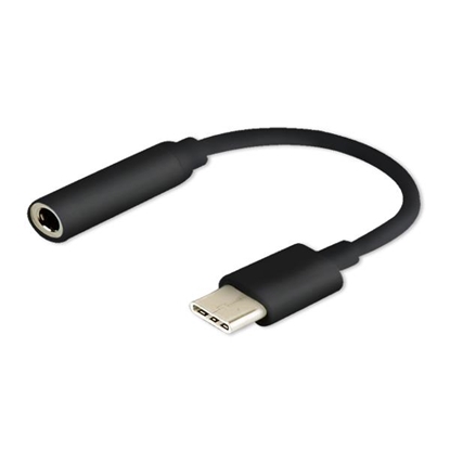 Attēls no SAVIO USB Type 3.1 C (M) – Jack 3.5mm (F) Audio adapter Black AK-35/B