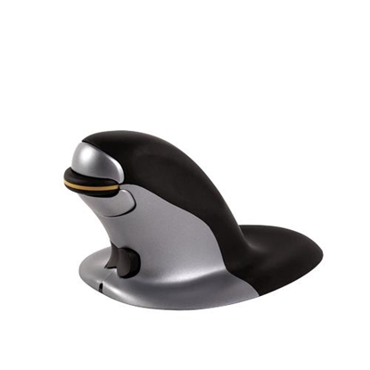 Attēls no Fellowes Penguin Ambidextrous Vertical Mouse - Small Wireless
