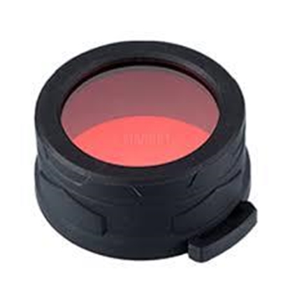 Picture of FLASHLIGHT ACC FILTER RED/MH40GTR NFR70 NITECORE