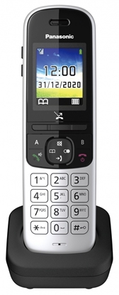 Attēls no Telefon bezprzewodowy KX-TGH710PDS Dect Srebrny 