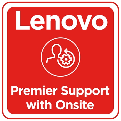 Attēls no Lenovo Premier Support with Onsite NBD, Extended service agreement, parts and labour, 3 years, on-site, response time: NBD, for ThinkCentre Edge 93z; ThinkCentre M910z; M920z AIO; X1
