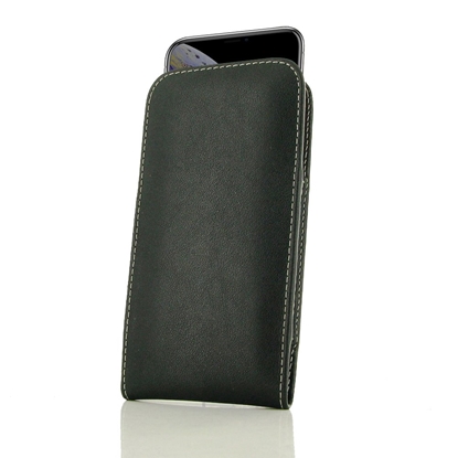 Picture of Trust Leather Sleeve Universal Case 7.5 - 11.5 cm Black