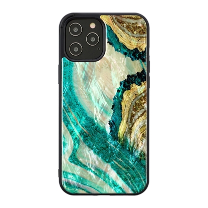 Picture of iKins case for Apple iPhone 12 Pro Max aqua agate