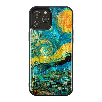 Picture of iKins case for Apple iPhone 12 Pro Max starry night black