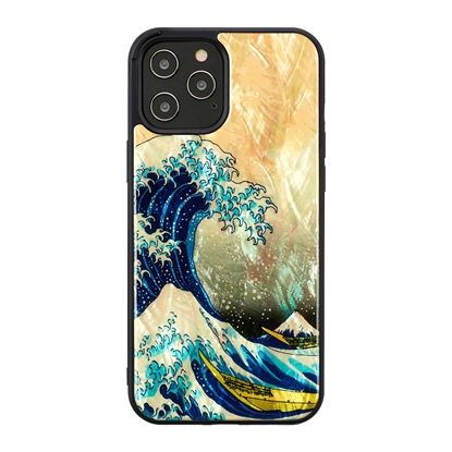 Picture of iKins case for Apple iPhone 12/12 Pro great wave off