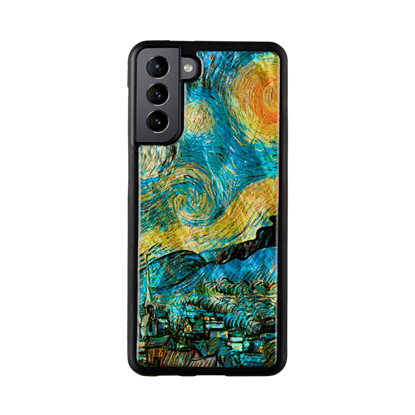 Изображение iKins case for Samsung Galaxy S21+ starry night black