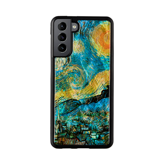 Изображение iKins case for Samsung Galaxy S21+ starry night black