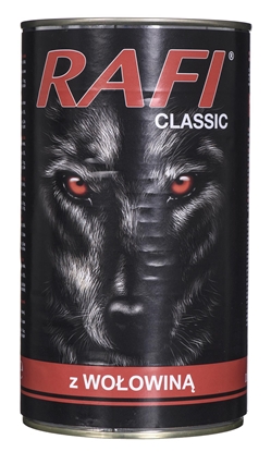 Attēls no Dolina Noteci Rafi Classic with beef - Wet dog food 1240 g