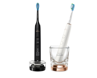 Attēls no Philips Sonicare DiamondClean 9000 2-pack sonic electric toothbrush HX9914/57