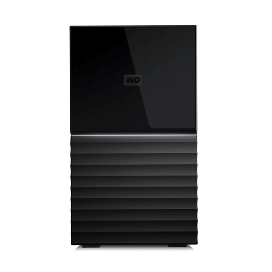 Picture of External HDD|WESTERN DIGITAL|My Book Duo|28TB|USB 3.0|USB 3.1|Drives 2|Black|WDBFBE0280JBK-EESN
