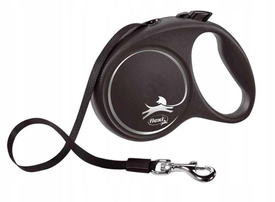 Picture of Flexi Black Design L 5 m Dog Retractable lead