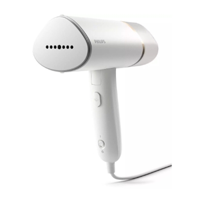 Attēls no Philips 3000 Series Handheld Steamer STH3020/10 Compact and foldable Ready to use in ˜30 seconds 1000W, up to 20g/min No ironing board needed