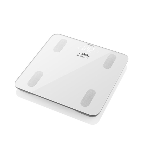 Изображение ETA | Smart Personal Scale | Vital Fit ETA678190000 | Body analyzer | Maximum weight (capacity) 180 kg | Accuracy 100 g | Body Mass Index (BMI) measuring | White