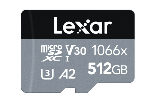 Picture of Lexar | High-Performance 1066x | UHS-I | 512 GB | MicroSDXC | Flash memory class 10