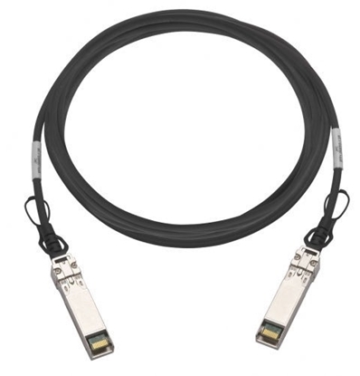 Изображение QNAP CAB-DAC30M-SFPP fibre optic cable 3 m SFP+ DAC Black