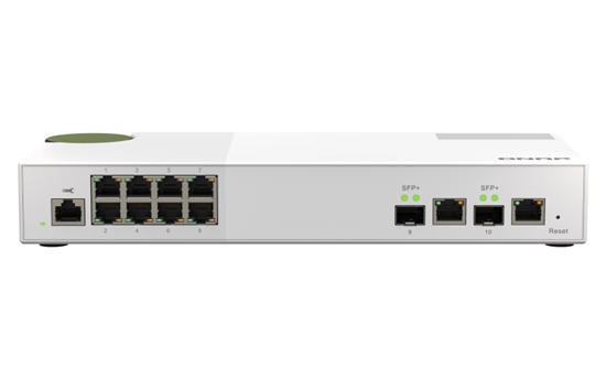 Picture of QNAP QSW-M2108-2C network switch Managed L2 2.5G Ethernet (100/1000/2500) Grey, White