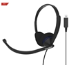 Picture of Koss | CS200 USB | Headphones | Wired | On-Ear | Microphone | Black