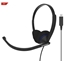 Attēls no Koss | CS200 USB | Headphones | Wired | On-Ear | Microphone | Black