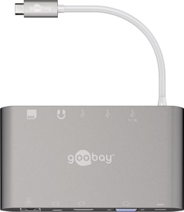 Picture of Goobay | USB-C All-in-1 Multiport Adapter | 62113 | USB Type-C